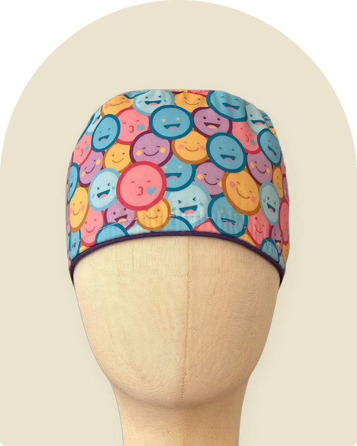 Gorros quirúrgicos estampados