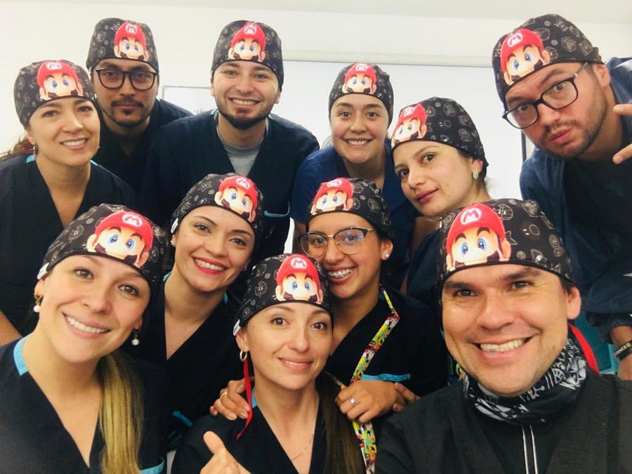 Cliente con su gorro Tadumed