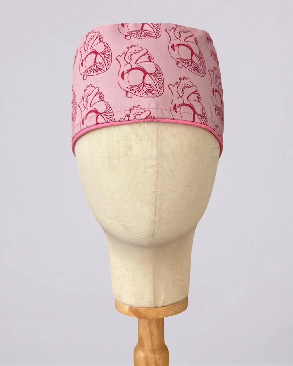 Gorro quirúrgico Corazón Anatómico, vista frontal
