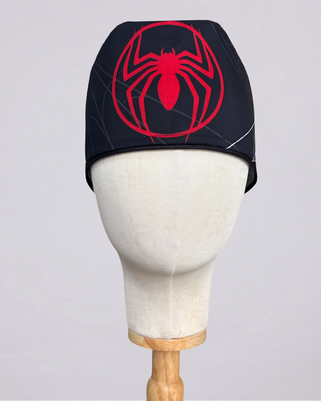Gorro quirúrgico Spiderman Negro, foto 1