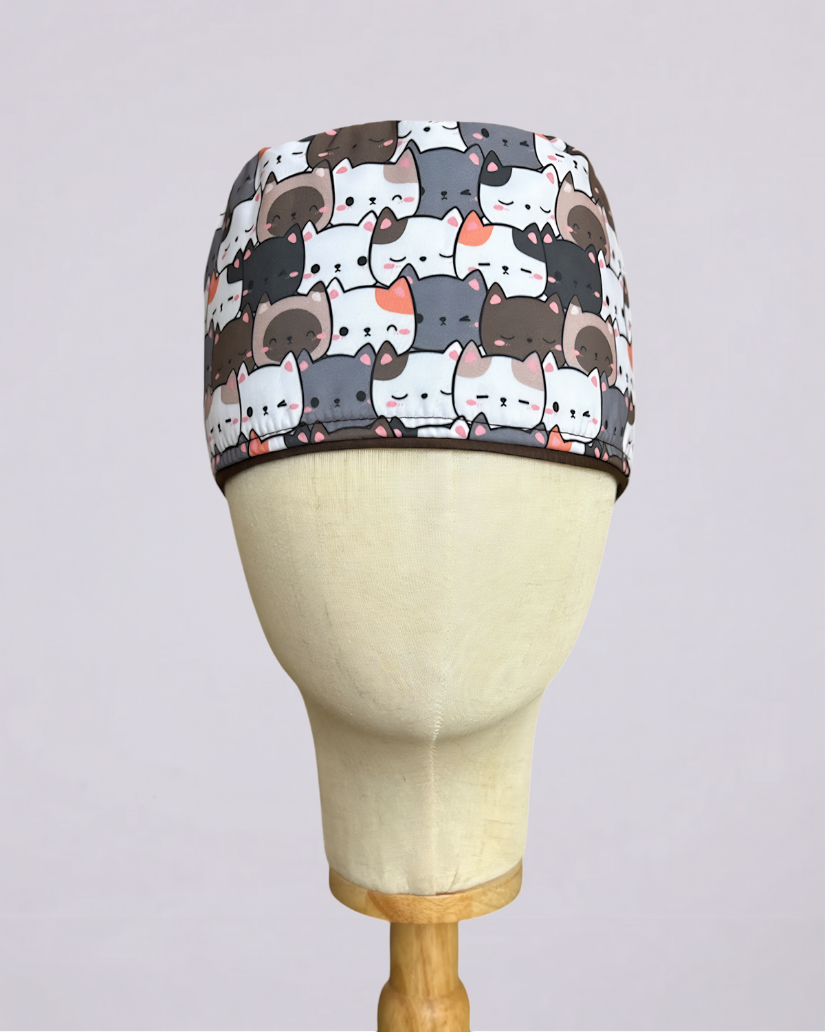 Gorro quirúrgico Gatitos Café, foto 1