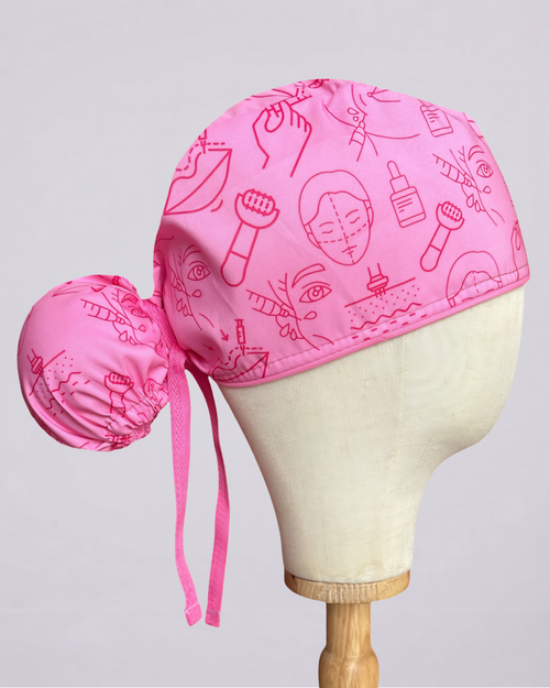 Gorro quirúrgico Armonización, vista lateral