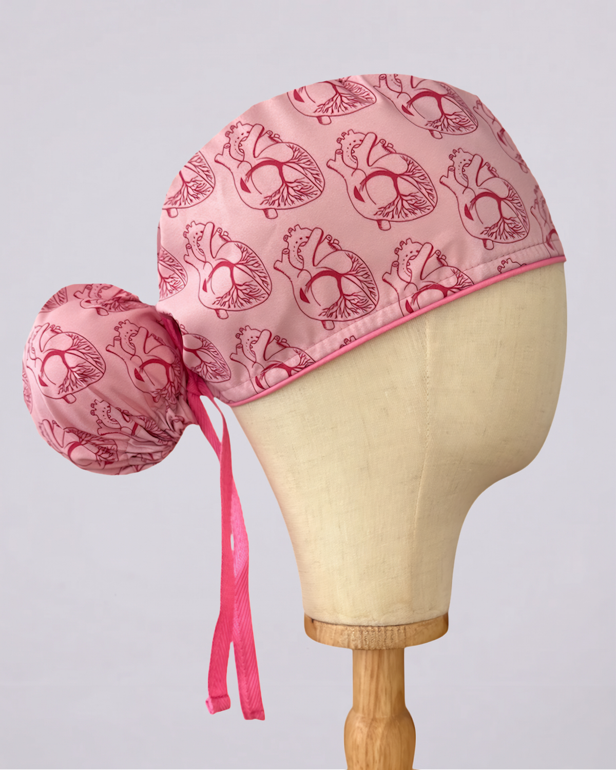 Gorro quirúrgico Corazón Anatómico, vista lateral