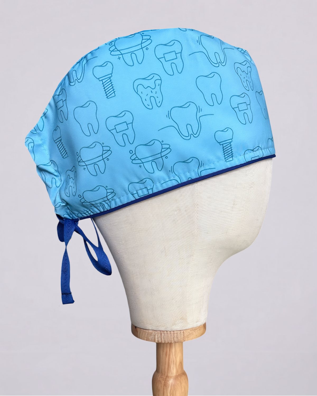 Gorro quirúrgico Dental, vista lateral