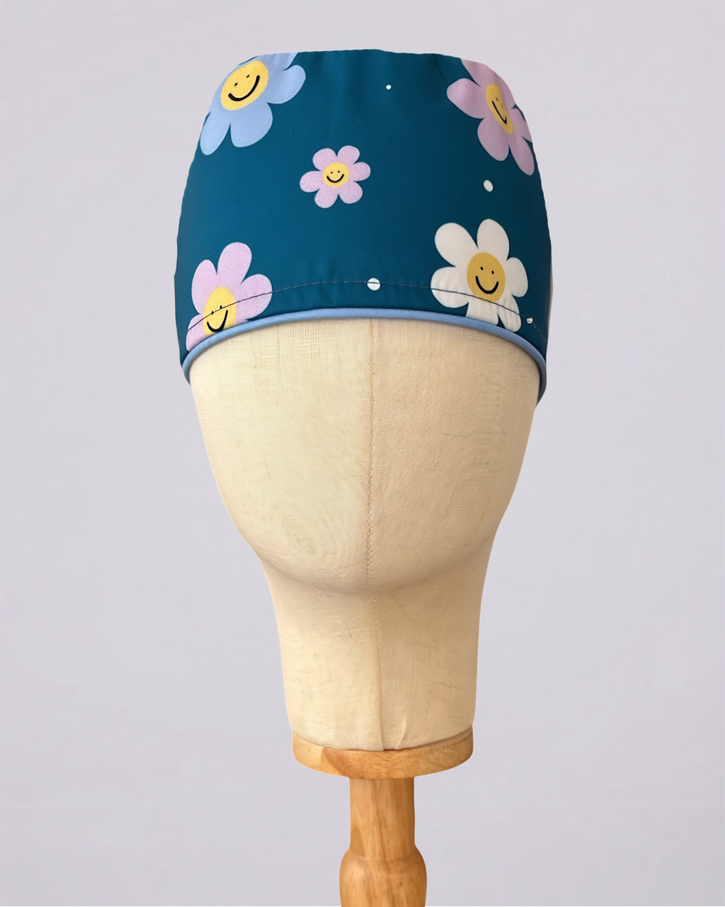 Gorro quirúrgico Flores Sonrisa, vista frontal