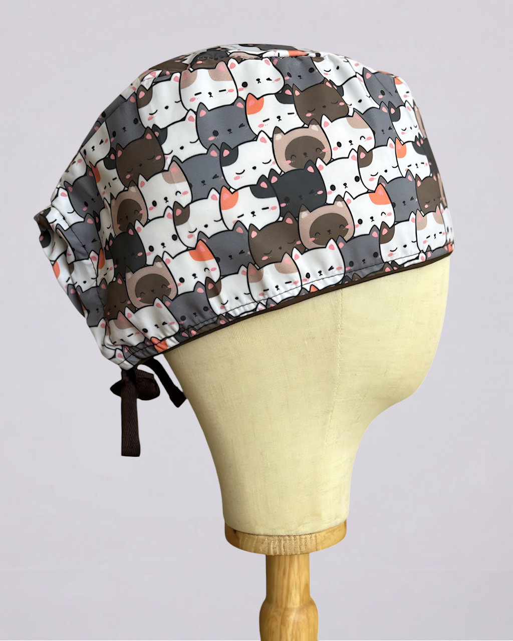 Gorro quirúrgico Gatitos Café, foto 2