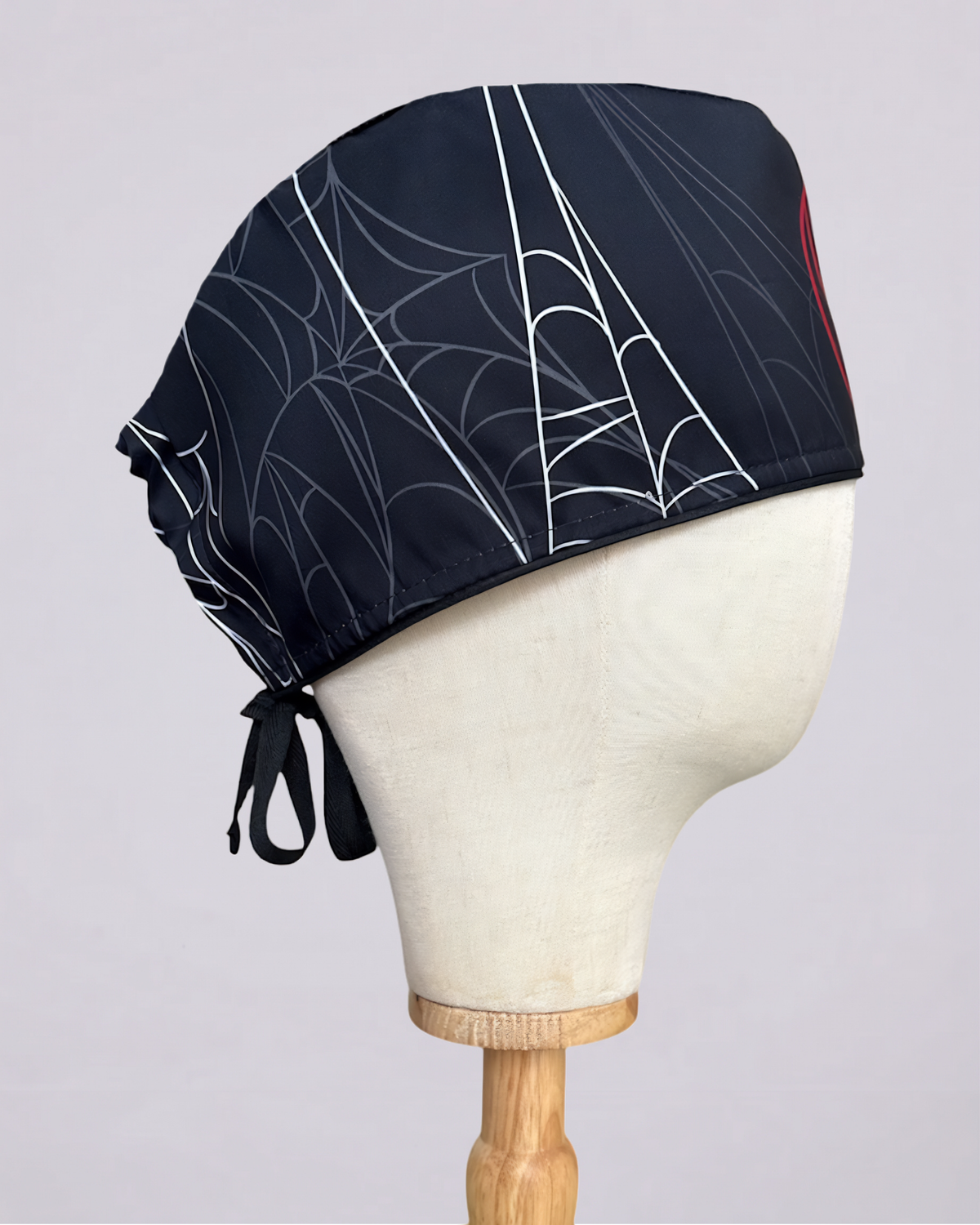 Gorro quirúrgico Spiderman Negro, foto 2