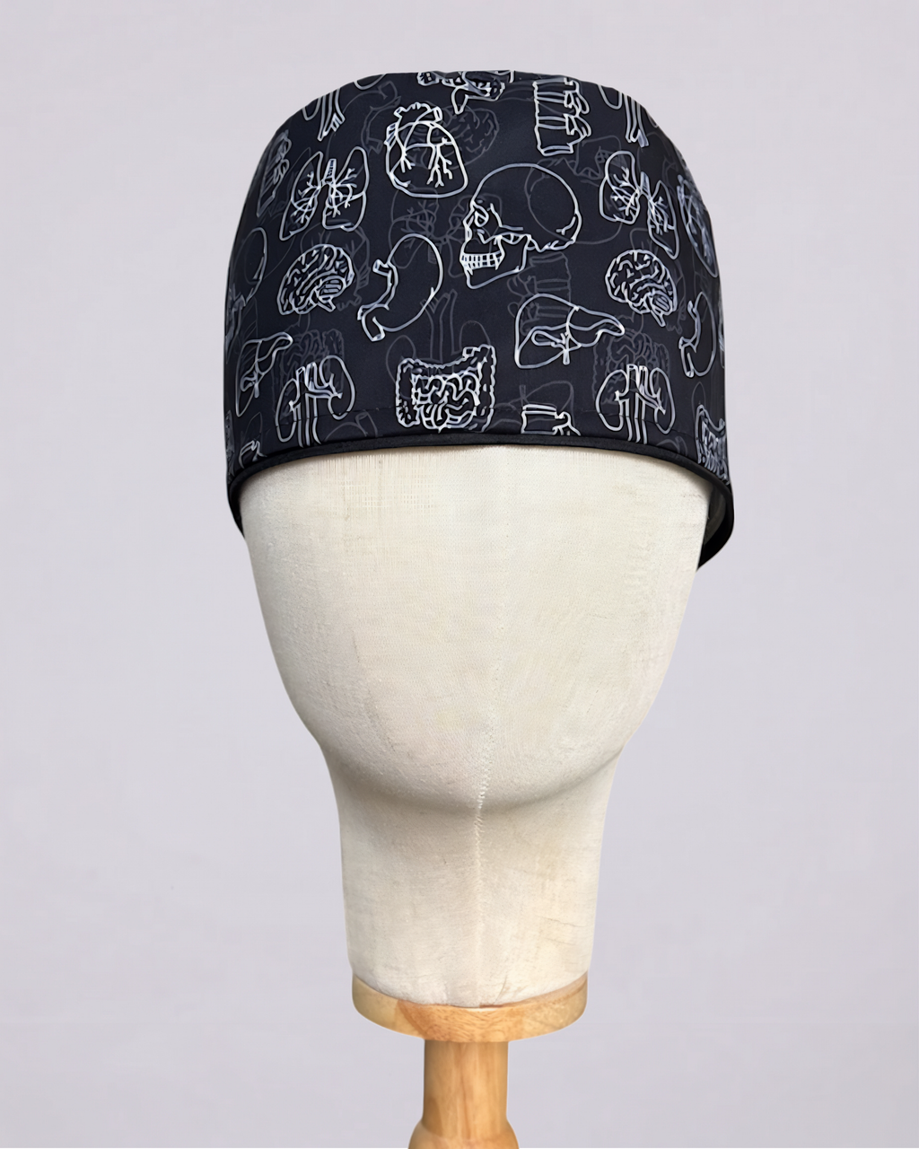 Gorro quirúrgico Órganos, vista frontal